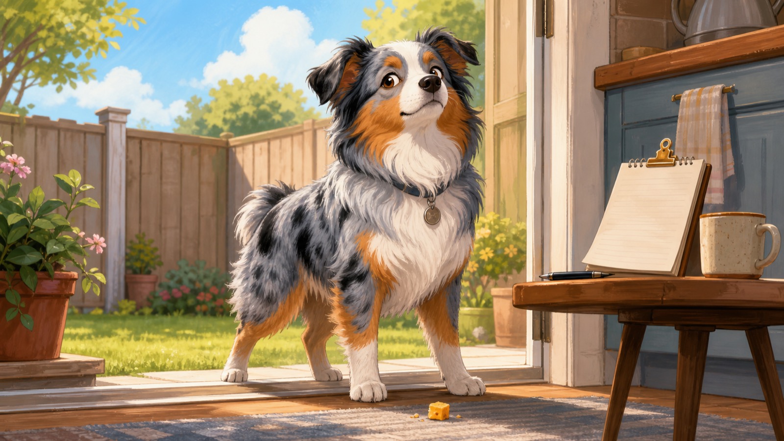 I Checked Every Corner of the Yard, Approved One Cheese Crumb, and Still Had to Repeat My Meeting Notes